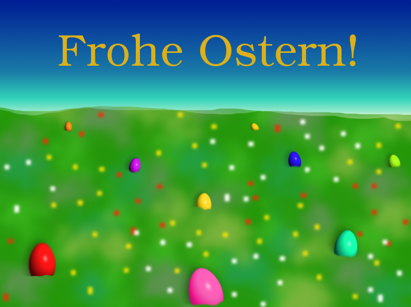 Das Festspielbrief Team wünscht frohe Ostern!